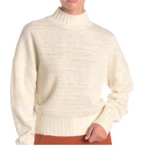 NSR | Cream Shimmer Sweater